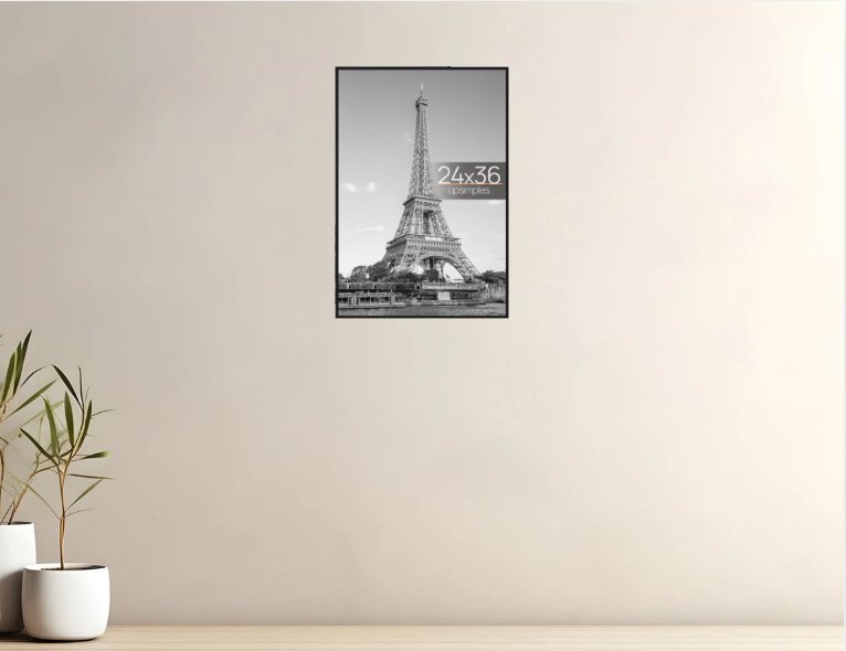 24×36 Statement Photo Frame in room