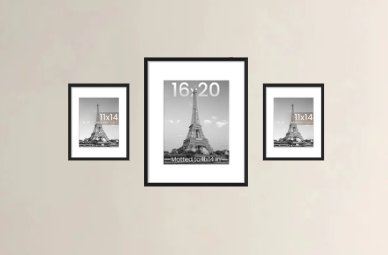 3-Piece Wall Frame Combo Set