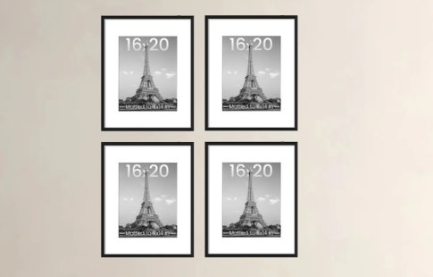4-Piece 16×20 Frame Set