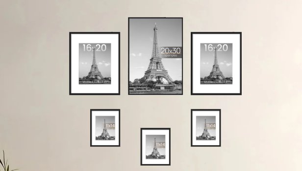 6-Piece Gallery Wall Frame Set