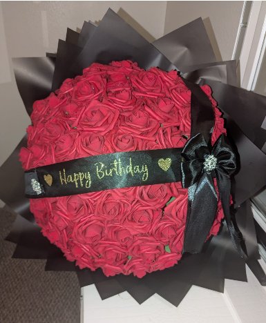 Beautiful 100 Rose Bouquet with Bow